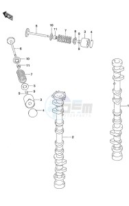 DF 115A drawing Camshaft