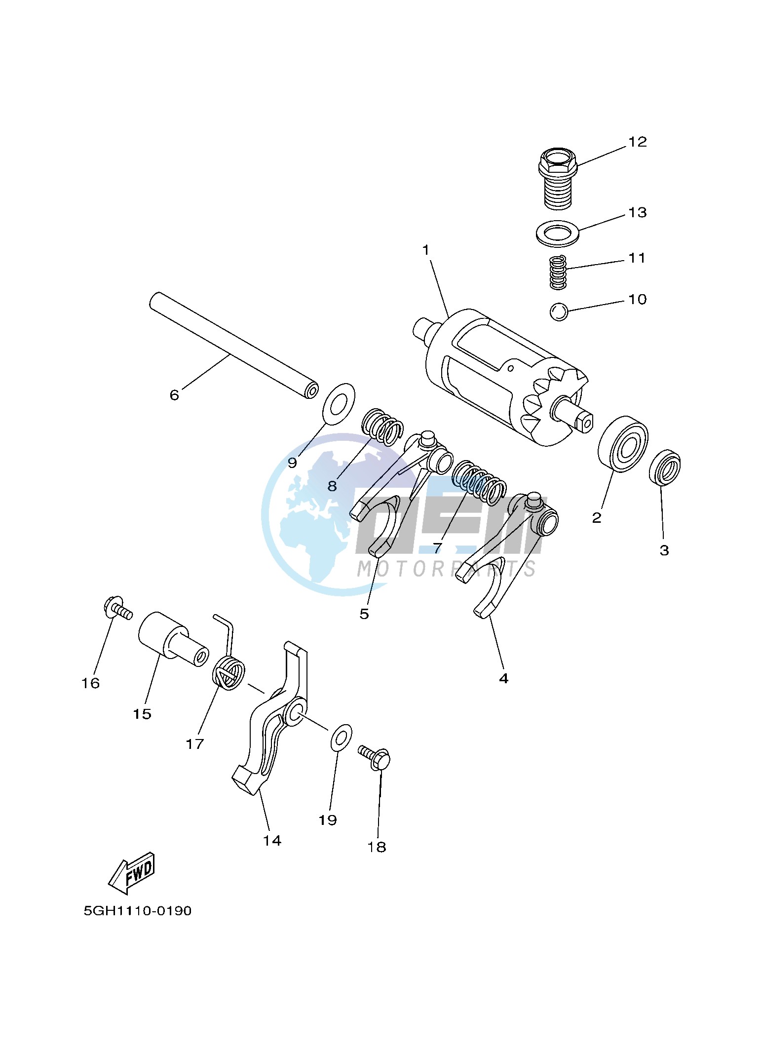 SHIFT CAM & FORK