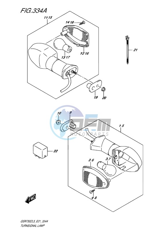 TURNSIGNAL LAMP