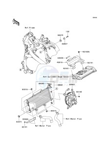 KLE 650 A [VERSYS EUROPEAN] (A7F-A8F) A7F drawing RADIATOR