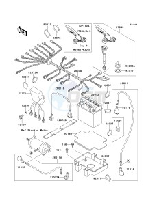 JH 750 C [750 ZXI] (C1-C3) [750 ZXI] drawing ELECTRICAL EQUIPMENT -- JH750-C3- -