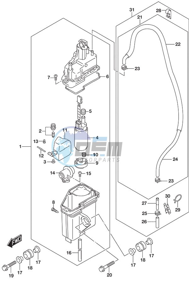 Fuel Vapor Separator