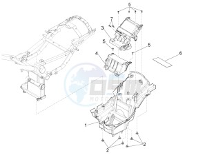 MGX 21 FLYING FORTRESS 1380 APAC drawing Saddle compartment