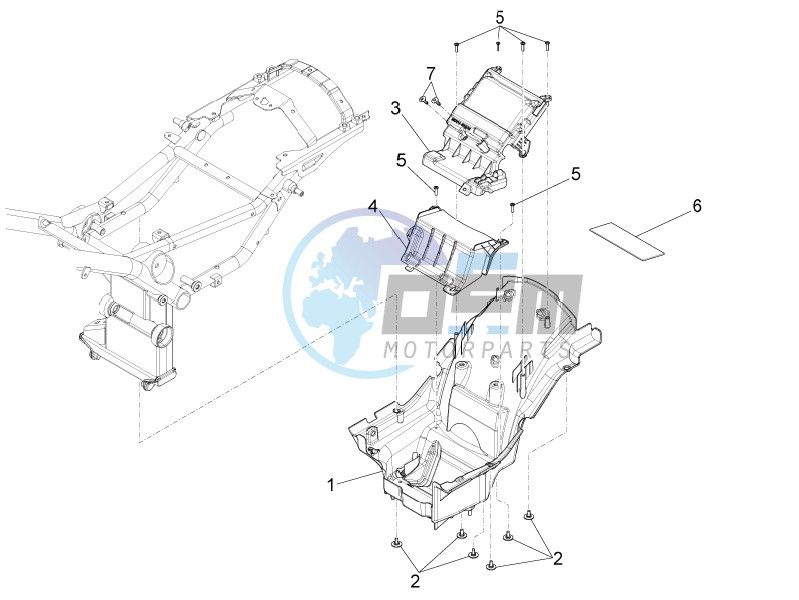 Saddle compartment