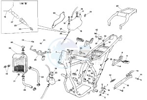 Pegaso 125 GQ drawing Frame