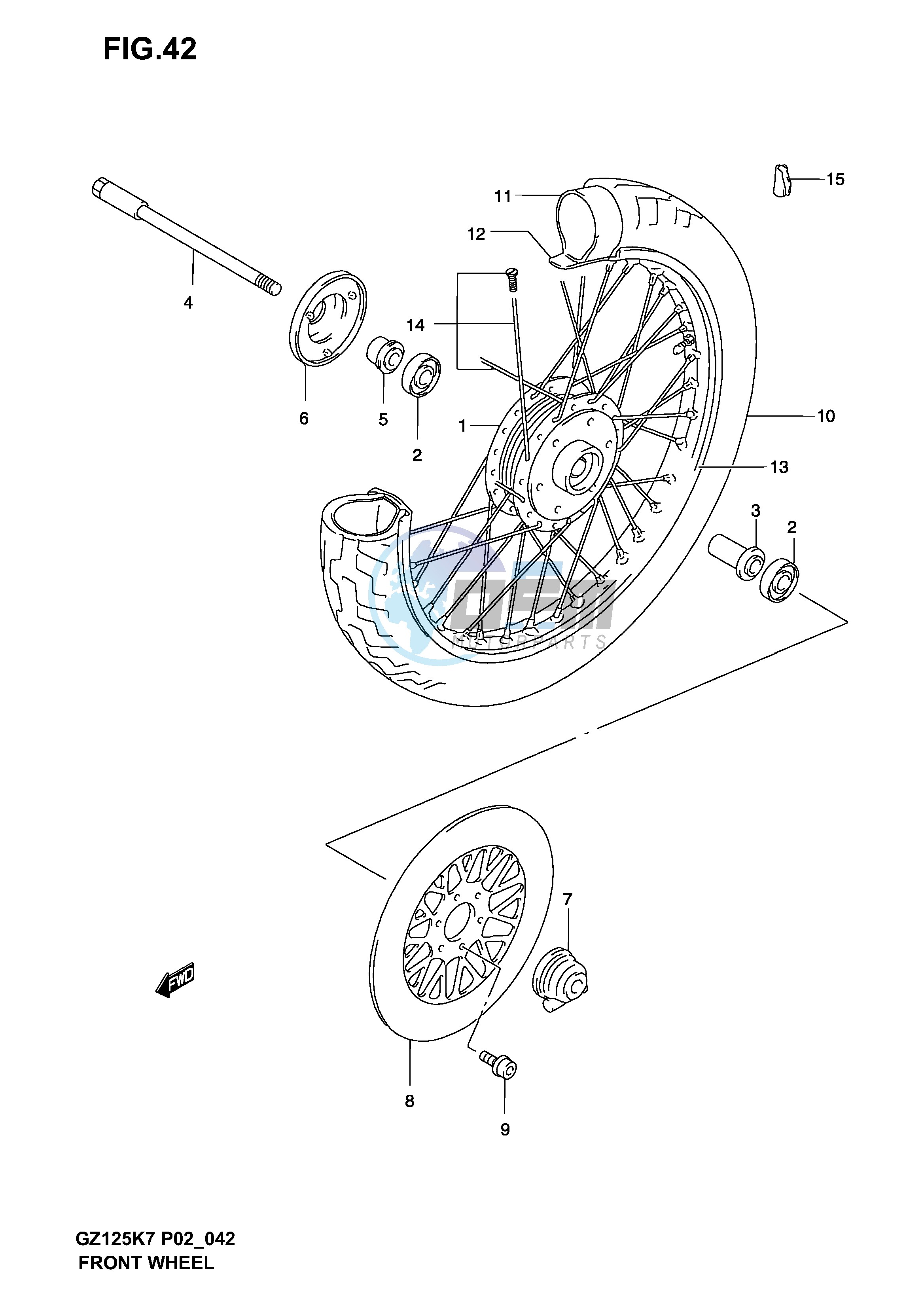 FRONT WHEEL