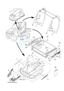 YXR700F YXR7FSPD RHINO 700 SPORTS EDITION (1RBM 1RBN 1RBP) drawing EMBLEM & LABEL 2