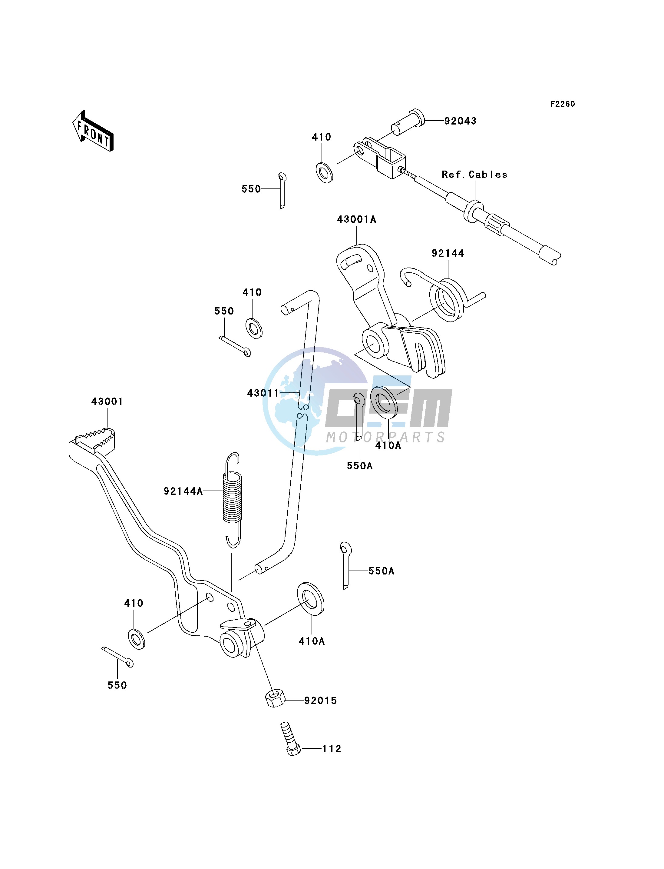 BRAKE PEDAL