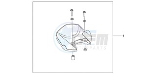 CB1000R9 Australia - (U) drawing HUGGER