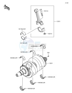 NINJA 650 EX650KHF XX (EU ME A(FRICA) drawing Crankshaft