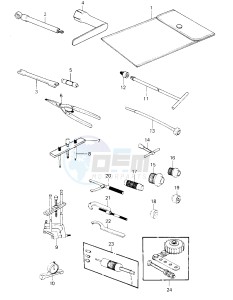 KX 80 C [KX80] (C1) [KX80] drawing OWNER TOOLS_SPECIAL SERVICE TOOLS