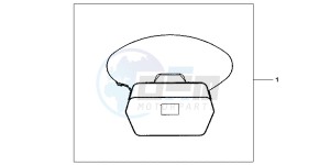 SH300B drawing INNERBAG TOPBOX