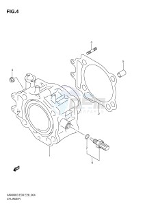 AN400 (E3-E28) Burgman drawing CYLINDER