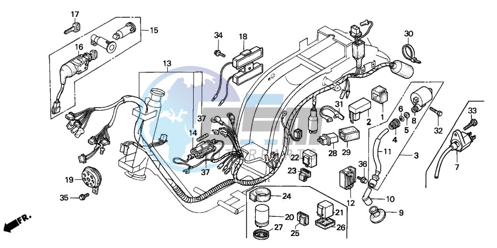 WIRE HARNESS/ IGNITION COIL