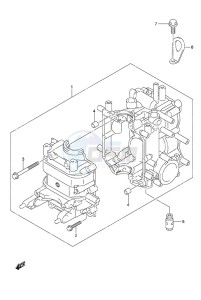 DF 9.9B drawing Cylinder Block