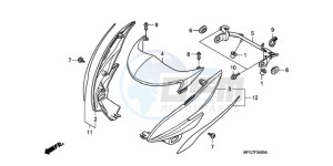 CB600F9 UK - (E / MKH) drawing COWL