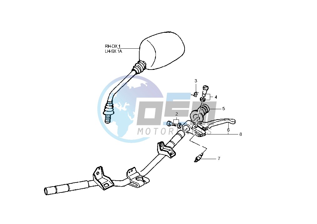 Rear brake control AIR