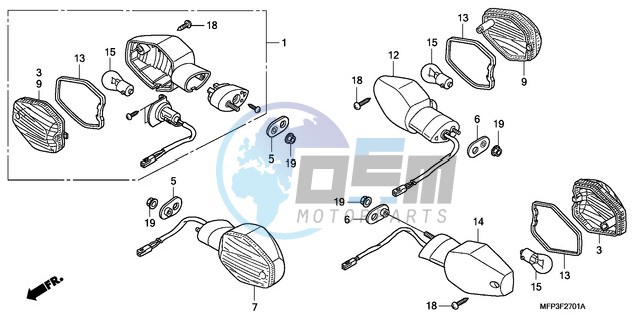 WINKER (CB1300S/CB1300SA)