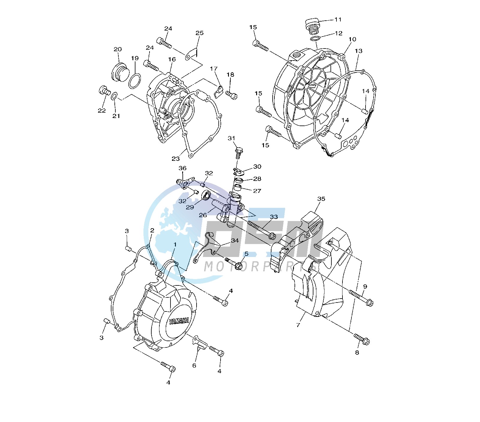 CRANKCASE COVER 1