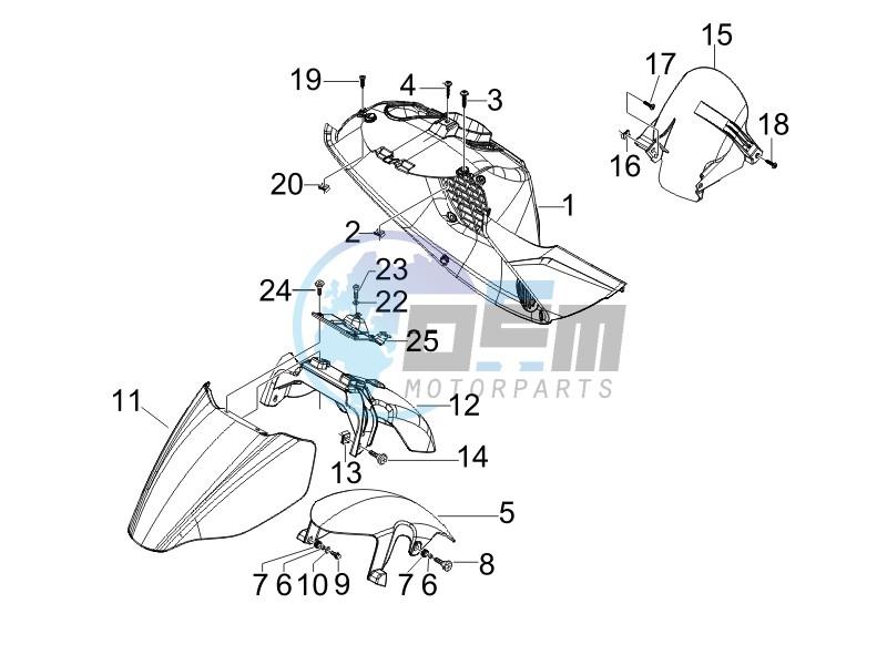 Wheel housing - Mudguard