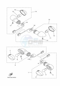 MT-07 ABS MTN690-A (B4CH) drawing FLASHER LIGHT