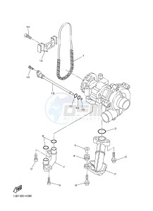 YZF-R1 YZF-R1M 998 R1 (2SG1 2SG2) drawing OIL PUMP