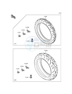 Z800 ZR800CGF UF (UK FA) XX (EU ME A(FRICA) drawing Tires