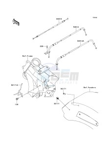 VN 1700 B [VULCAN 1700 VOYAGER ABS] (9FA) B9F drawing CABLES