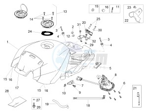 RSV4 1100 RACING FACTORY E4 ABS (APAC) drawing Fuel tank