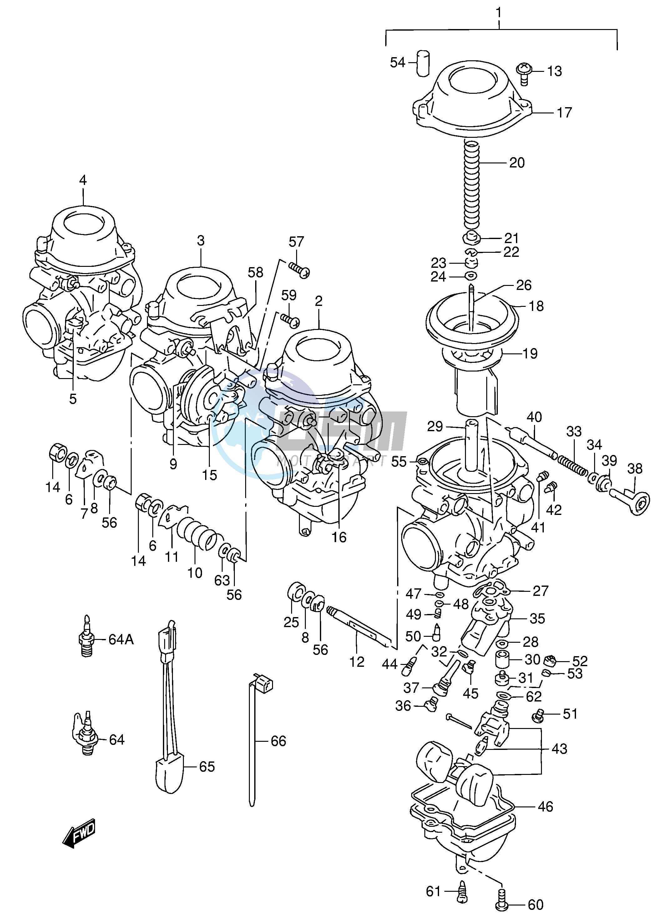 CARBURETOR (MODEL R S)