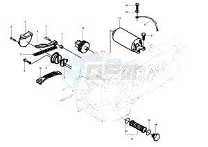 X9 EVOLUTION 500 drawing Starting motor