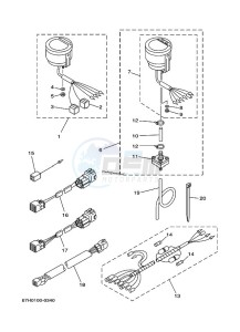 LZ200N drawing SPEEDOMETER