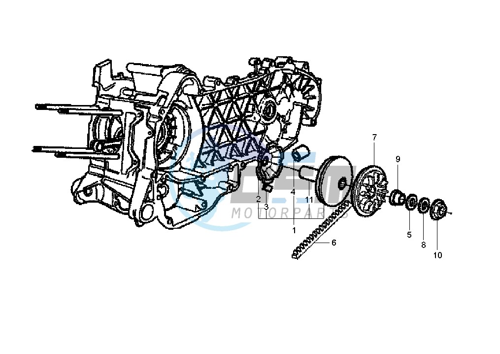 Driving pulley