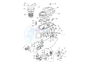 BT BULLDOG 1100 drawing INTAKE