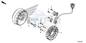 SXS700M2H Europe Direct - (ED) drawing GENERATOR