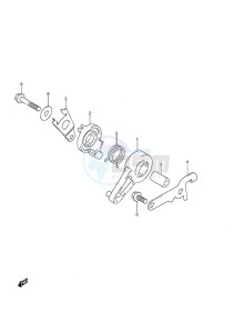 DF 9.9A drawing Throttle Control w/Remote Control