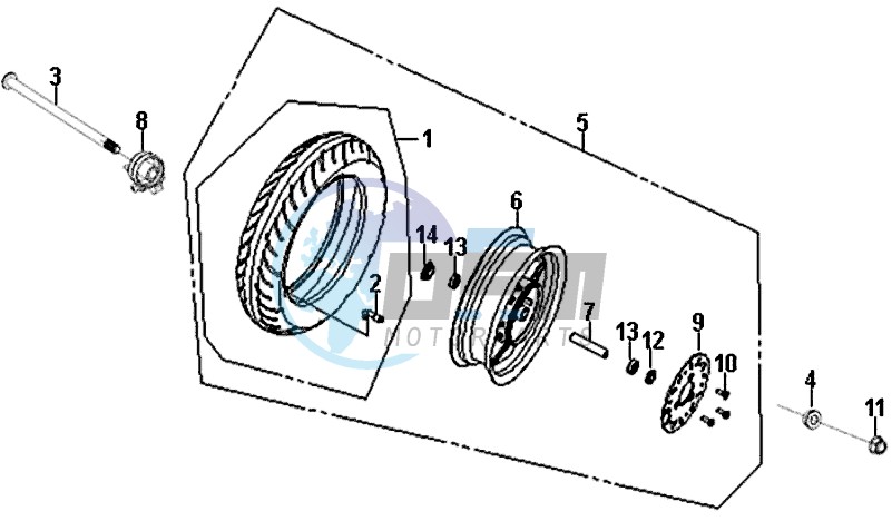 FRONT WHEEL