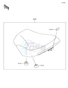 Z650 ER650HJF XX (EU ME A(FRICA) drawing Accessory