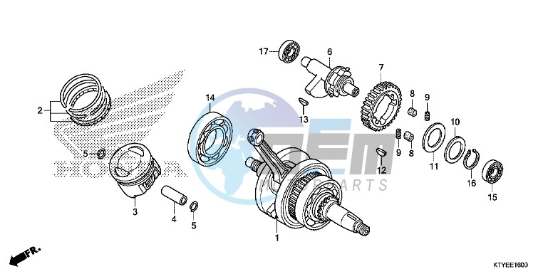 CRANKSHAFT/ PI STON