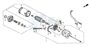 VT750DC SHADOW drawing STARTING MOTOR