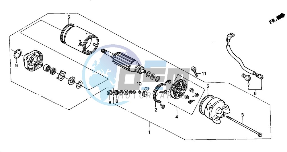 STARTING MOTOR