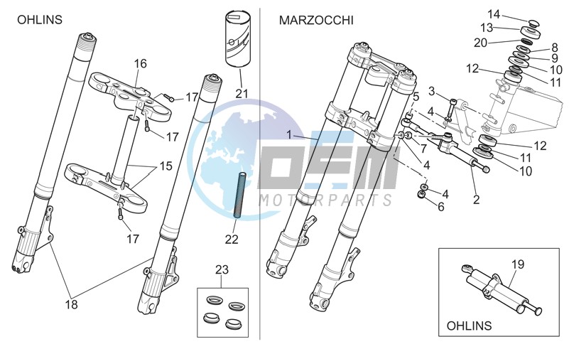 Front fork I