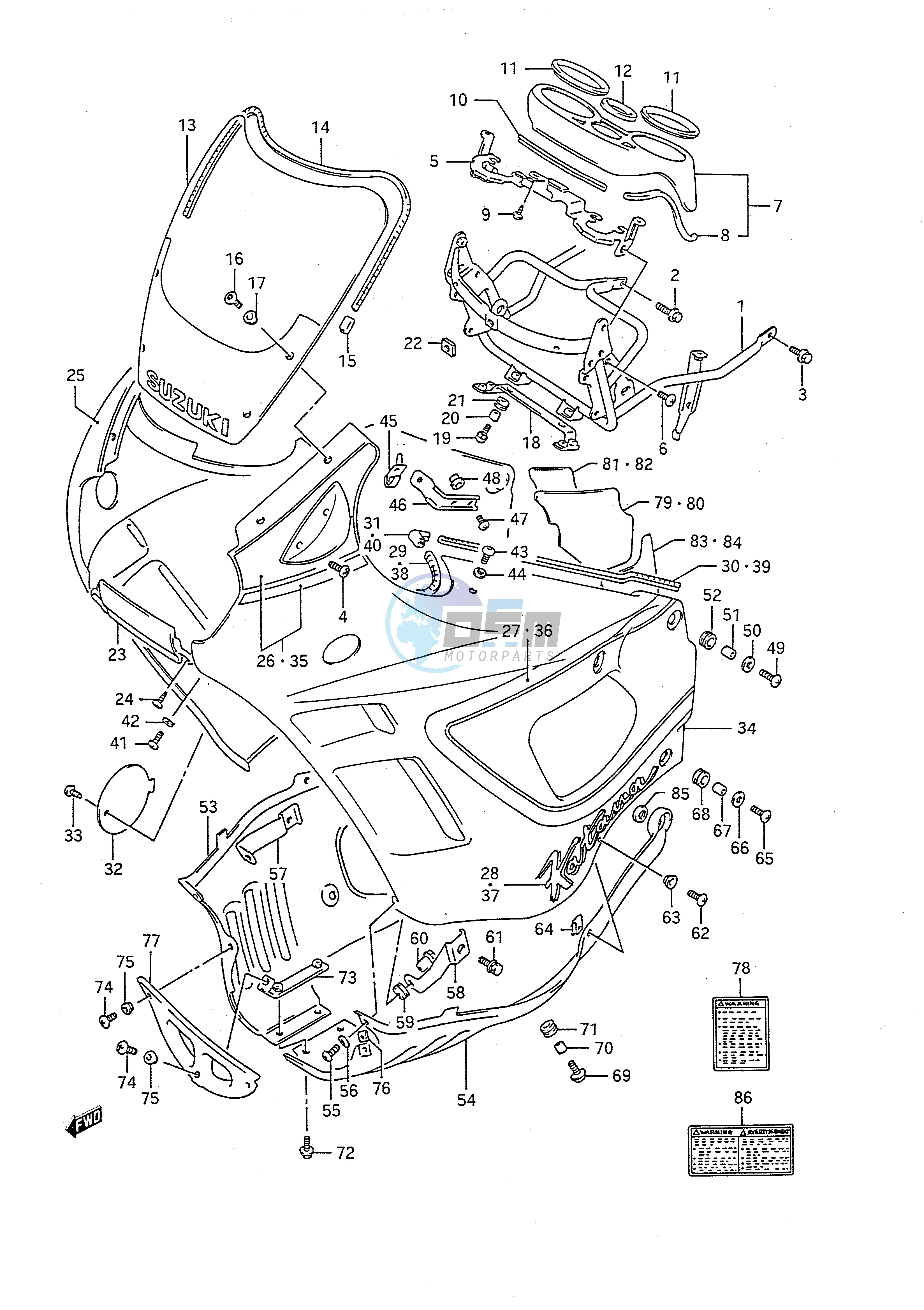 COWLING (MODEL L)