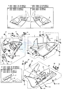 YZF R 750 drawing COWLING 2