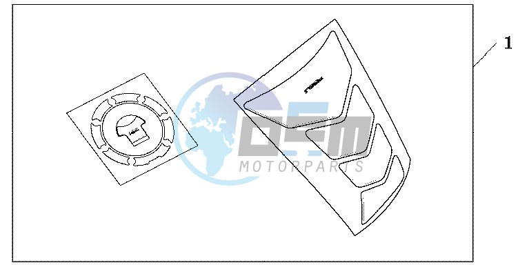 TANKPAD / FUEL LID COVER