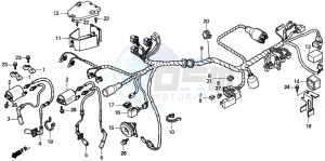 VT1100C2 drawing WIRE HARNESS