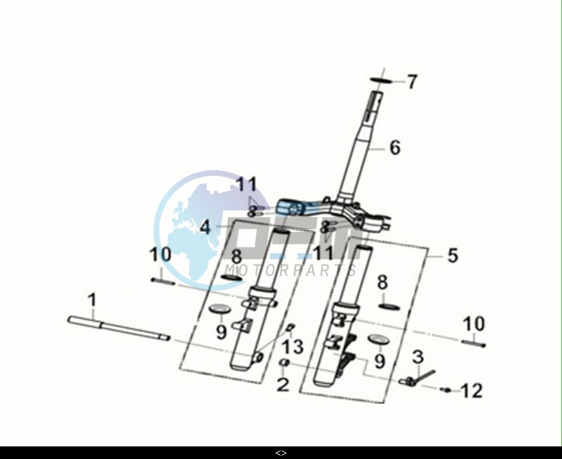 STRG. STEM - R-L CUSHION