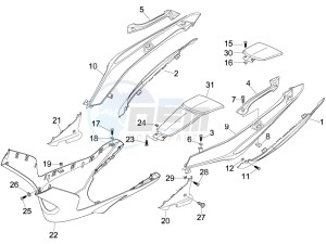 Nexus 500 SP e3 drawing Side cover - Spoiler