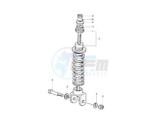 NRG EXTREME 50 drawing Rear Shock absorber