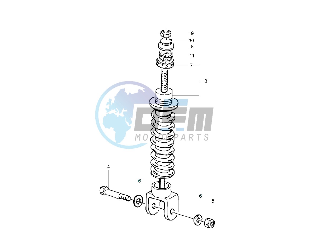 Rear Shock absorber